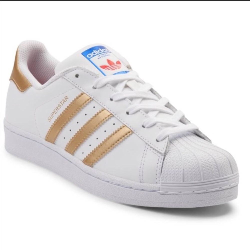 Limited Edition Olympic Gold Adidas Sneakers